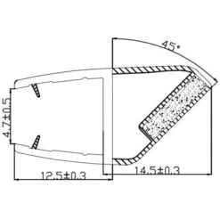 Magnetdichtung Für Eckduschkabine 2er-Set 5 Mm Glasstärke 5 Magnetdichtung Für Eckduschkabine 2er-Set 5 Mm Glasstärke -Badezimmerbedarf Geschäft 702347 4633 2