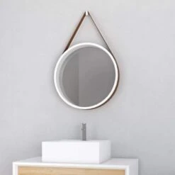 Aurlane Waschbecken Fjord 48 Cm Rechteckig Abgerundet Weiß -Badezimmerbedarf Geschäft 731570 4018 3