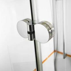 Breuer Eckeinstieg DrehfalttürElana Komfort Chrom Klarglas 80 X 80 Cm -Badezimmerbedarf Geschäft 767955 2570 1655 3