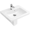 Villeroy & Boch Handwaschbecken Subway 2.0 45 Cm Pergamon Mit Hahnloch -Badezimmerbedarf Geschäft 7 4123 vbb d 731550 522200