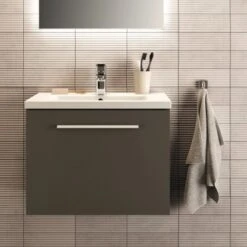 Ideal Standard Möbelwaschtisch I.life S 61 Cm Weiß -Badezimmerbedarf Geschäft 8014140491682 3049 AB 06