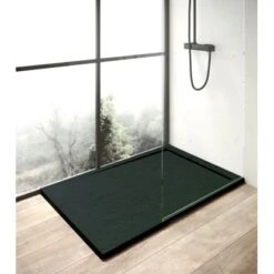 Ottofond Duschwanne Zona 140x90/3,3 Cm Anthrazit -Badezimmerbedarf Geschäft 8714735