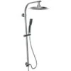 Eisl Duschset Stiloval Duschsäule Mit Regendusche Und Handbrause Chrom -Badezimmerbedarf Geschäft 9002560789112 2759 1