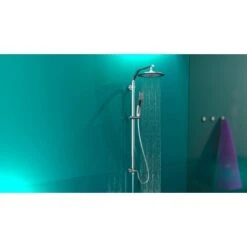 Eisl Duschset Stiloval Duschsäule Mit Regendusche Und Handbrause Chrom -Badezimmerbedarf Geschäft 9002560789112 2759 3