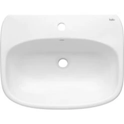 Baliv Waschbecken-Set 60 Cm Weiß Mit Armatur -Badezimmerbedarf Geschäft 9006947068029 S04 070820 L