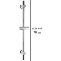 Wenko Power-Loc Duschstange Chrom Befestigen Ohne Bohren -Badezimmerbedarf Geschäft 903304 1068 05