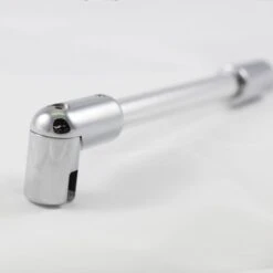 Breuer Eckeinstieg DrehfalttürElana Komfort Chrom Klarglas 80 X 80 Cm -Badezimmerbedarf Geschäft 923 2570 Stabilisator rund