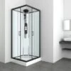 Sanotechnik Komplettdusche Epic Schwarz 235 Cm X 90 Cm X 90 Cm -Badezimmerbedarf Geschäft 952528 4633 CL51 1