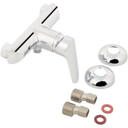 Aquasu Brausearmatur Osana Mit Keramikkartusche Chrom 4 Aquasu Brausearmatur Osana Mit Keramikkartusche Chrom – Bild 2