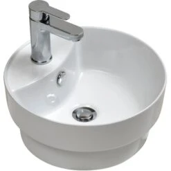 Pelipal Keramik-Aufsatzbecken Serie 4035 Weiß 40 Cm