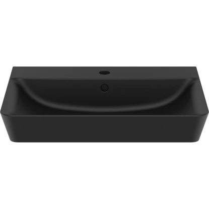 Ideal Standard Waschtisch Connect Air 60x46 Cm 1 Hahnloch Mit Überlauf Schwarz 5 Ideal Standard Waschtisch Connect Air 60x46 Cm 1 Hahnloch Mit Überlauf Schwarz – Bild 3