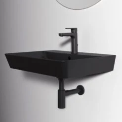 Ideal Standard Waschtisch Connect Air 60x46 Cm 1 Hahnloch Mit Überlauf Schwarz 15 Ideal Standard Waschtisch Connect Air 60x46 Cm 1 Hahnloch Mit Überlauf Schwarz -Badezimmerbedarf Geschäft 9802745 3049 6