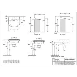 Villeroy & Boch Boch Ablaufhaube Architectura Pergamon CeramicPlus-Beschichtung -Badezimmerbedarf Geschäft btz 411955 411960 726400 5 1