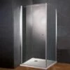 Schulte Drehtür Und Seitenwand Varia Glas Chromoptik 190 Cm X 90 Cm X 90 Cm -Badezimmerbedarf Geschäft en varia d5989064150211190